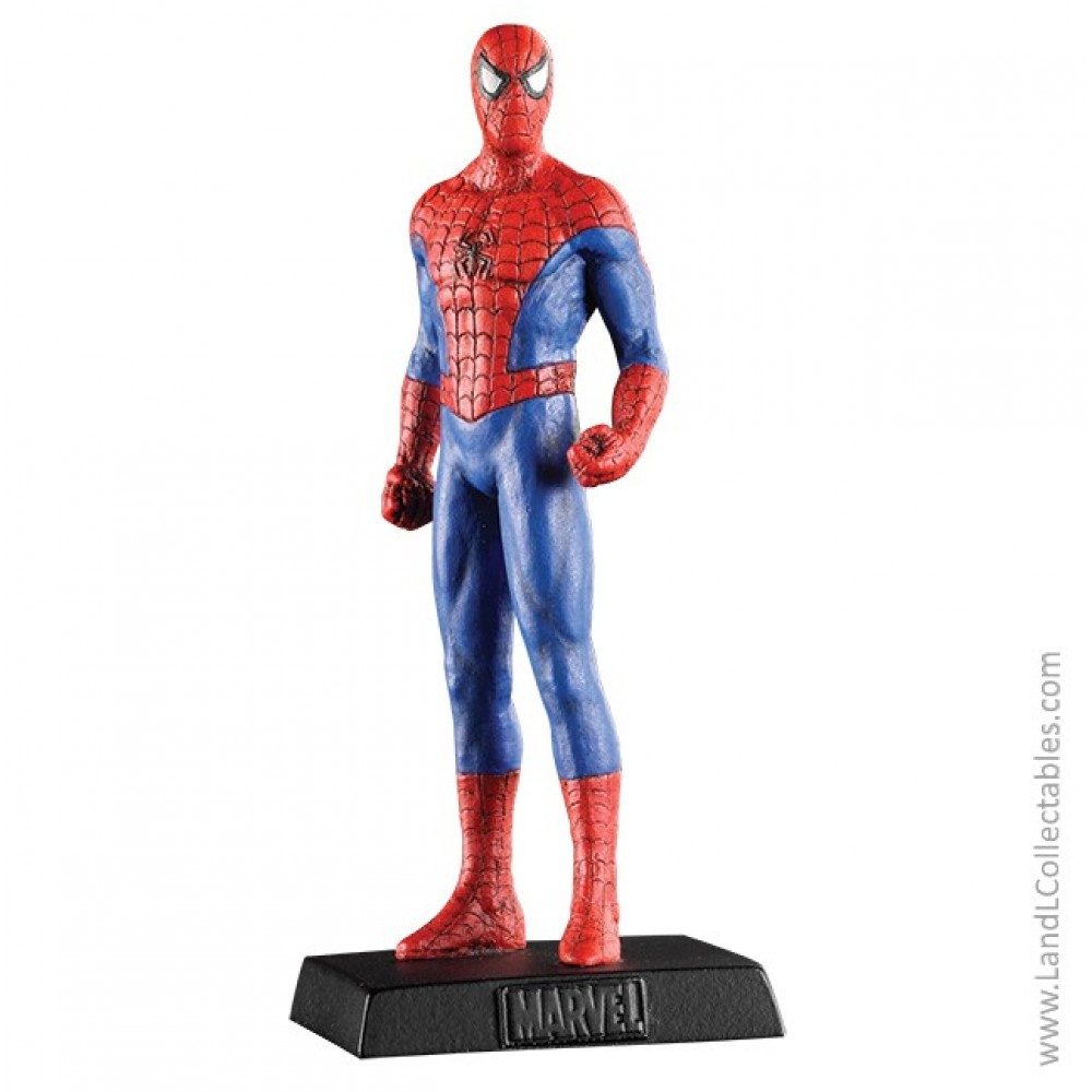 Classic Marvel Figurine Collection Eaglemoss 2005 Statue #1 Spider-Man Fig Only