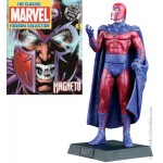 Classic Marvel Figurine Collection Eaglemoss 2005 Statue #5 Magneto +Mag