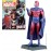 Classic Marvel Figurine Collection Eaglemoss 2005 Statue #5 Magneto +Mag