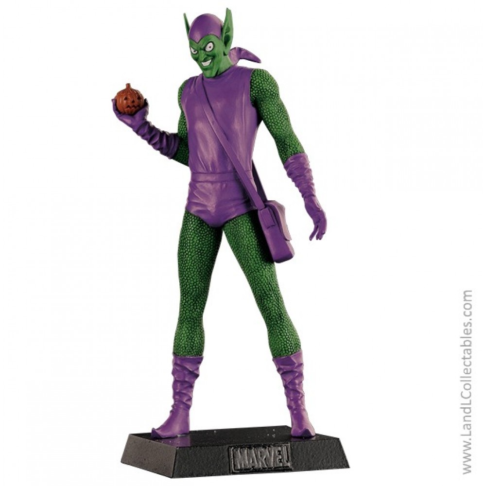 Classic Marvel Figurine Collection Eaglemoss 2005 Statue #8 Green Goblin Fig O