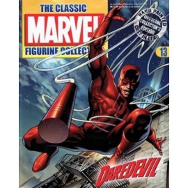 Classic Marvel Figurine Collection Eaglemoss 2006 Statue #13 Daredevil +Mag