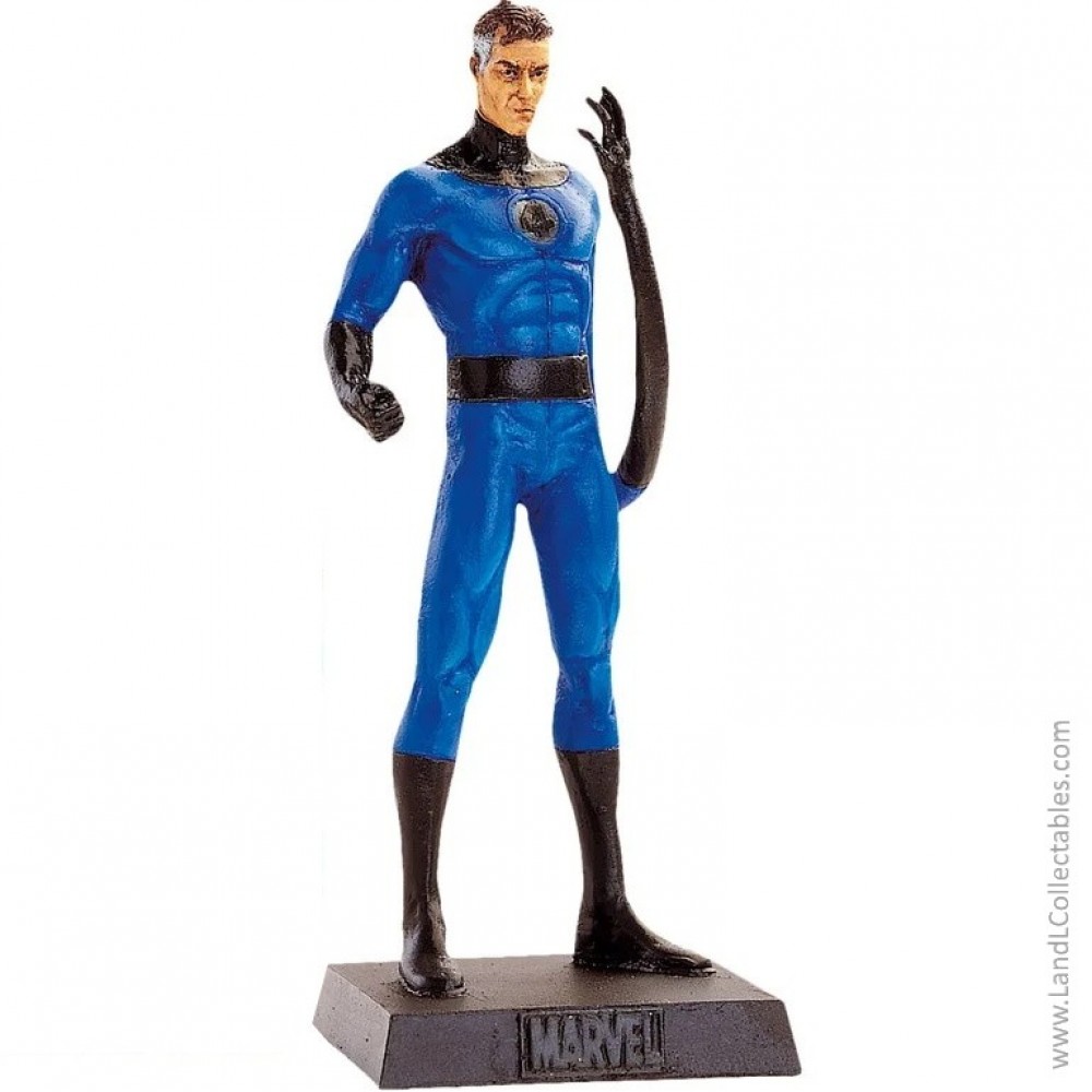 Classic Marvel Figurine Collection Eaglemoss 2007 #28 Mister Fantastic Fig Only