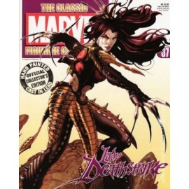 Classic Marvel Figurine Collection Eaglemoss 2009 #87 Lady Deathstrike +Mag