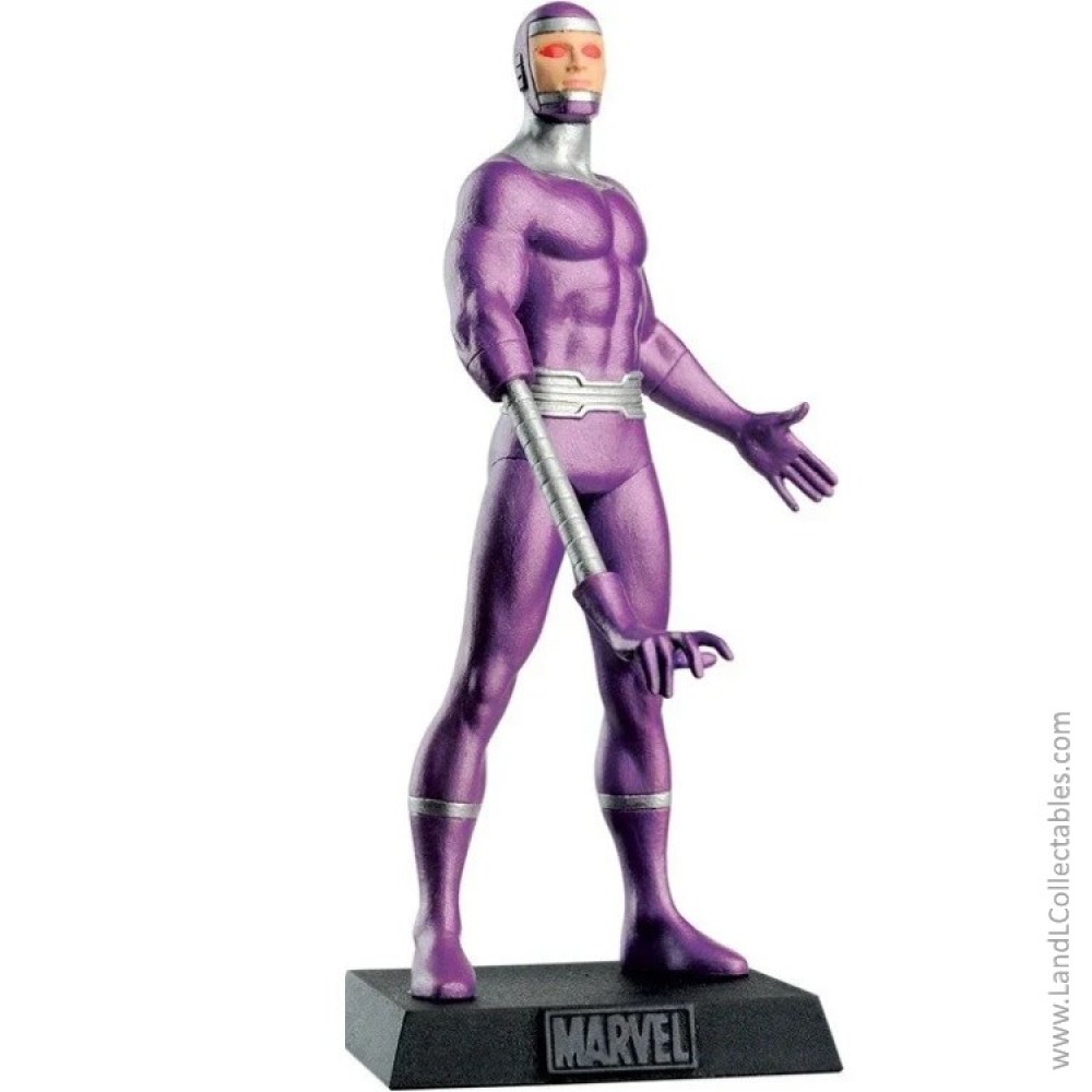 Classic Marvel Figurine Collection Eaglemoss 2010 Statue #110 Machine Man Fig O