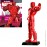 Classic Marvel Figurine Collection Eaglemoss 2010 #122 Crimson Dynamo +Mag