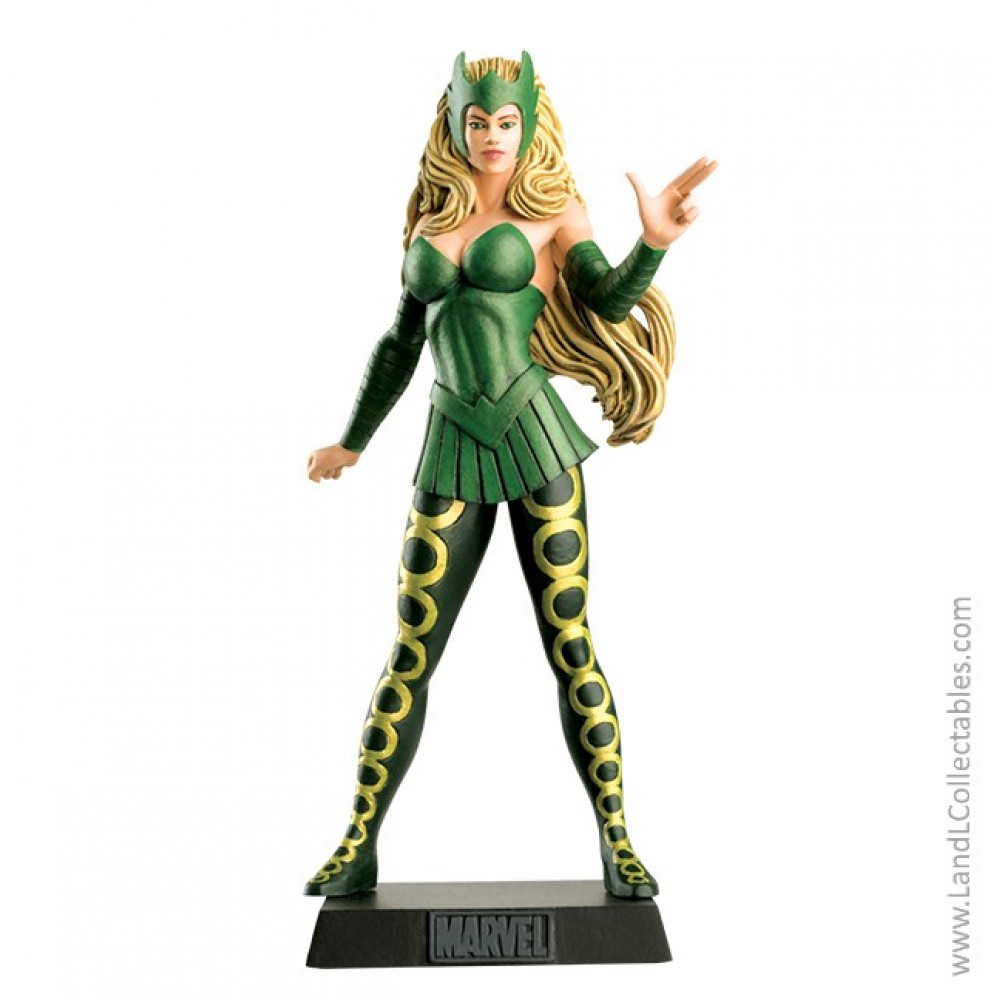 Classic Marvel Figurine Collection Eaglemoss 2010 Statue #123 Enchantress Fig O