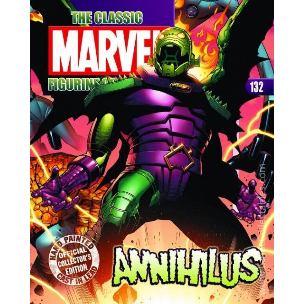 Classic Marvel Figurine Collection Eaglemoss 2010 Statue #132 Annihilus Mag Only