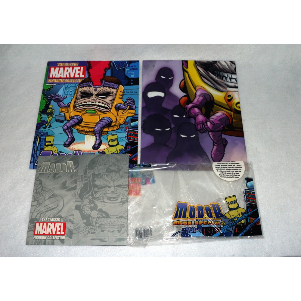 Classic Marvel Figurine Collection Eaglemoss 2012 #MS-6 M.O.D.O.K. Bag Sleeve Po