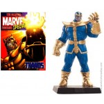 Classic Marvel Figurine Collection Eaglemoss 2008 Statue #SP-4 Thanos +Mag