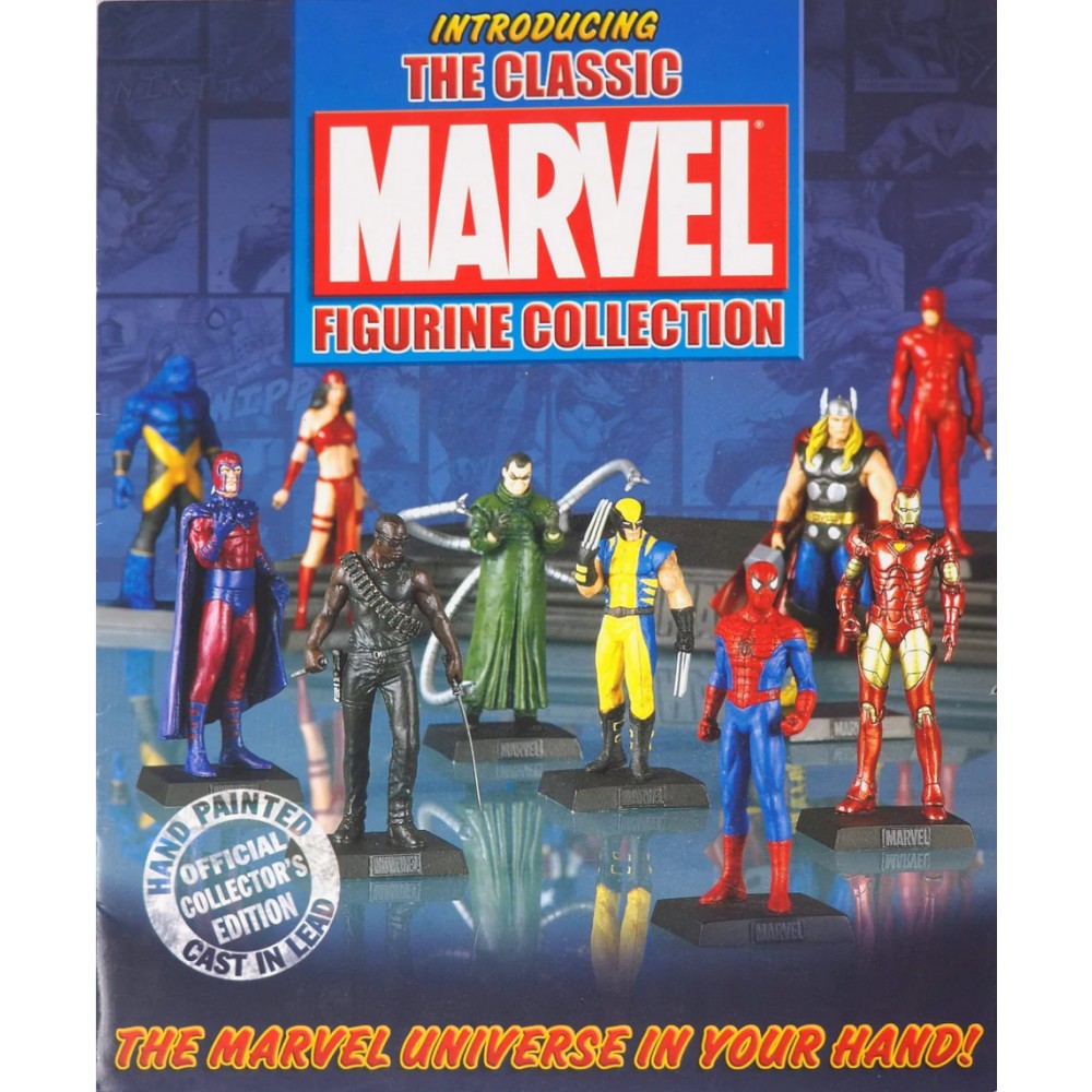 Classic Marvel Figurine Collection Eaglemoss 2005-2013 Introductory Brochure