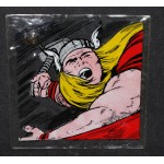 Marvel Super Heroes 1968 Thor Pillow Vinyl Blow Up Jack Kirby MMMS Mass Art