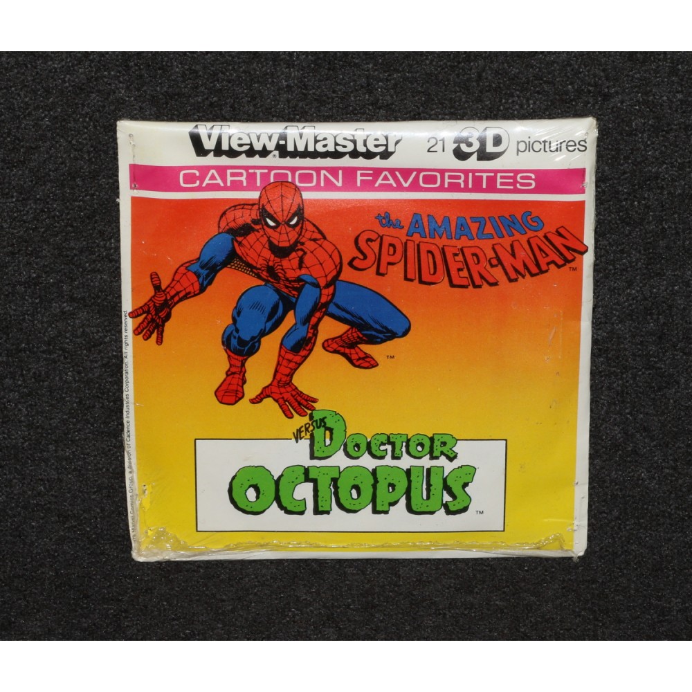 Marvel Super Heroes 1979 View-Master Spider-Man Doctor Octopus MIP