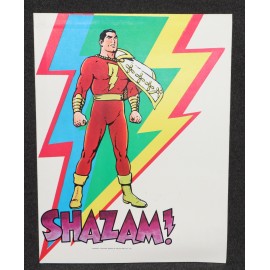 DC Super Friends 1975 Portfolio Folder Shazam Captain Marvel Mego Era