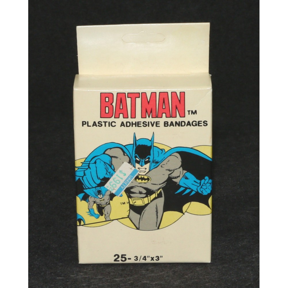 Batman 1989 Band-aid Bandages Quantasia DC Super-Heroes MIB