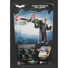 Mattel 2009 Batman The Dark Knight Punch Packing Joker MOC #M5061