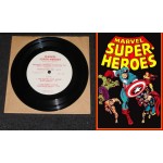 Marvel Super Heroes TV Show 1966 Demo Record 33 1/3 Promo