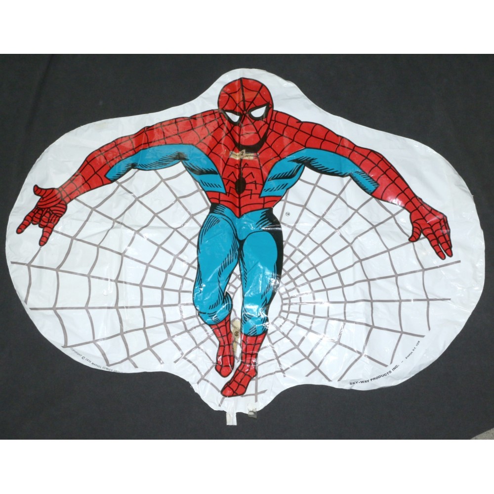 Marvel Super Heroes Spider-Man Spiderman 1974 Inflatable Kite Sky-Way