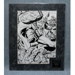 Marvel Super Heroes Jack Kirby Thor Art 2001 Matted Limited Edition 500 COA