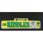 DC Super Heroes 1982 Batman Riddler Blvd Plastic Street Sign