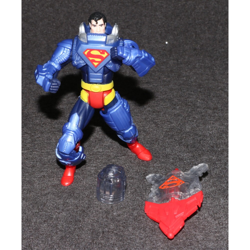 Superman 1996 Man Of Steel Ultra Shield Action Figure DC Super Heroes Complete