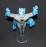 Batman 1966 Ideal Flying Inflatable Figure with Header Card Bag