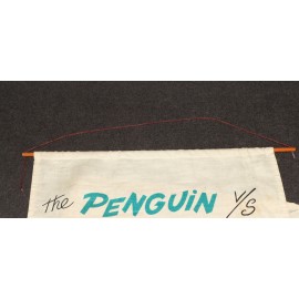 Batman 1966 Fabric Linen Wall Hanging Banner Poster Vs Penguin