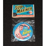 Marvel Super Heroes Sub-Mariner 1966 Club Button Pin Pinback Super Hero Club MIP