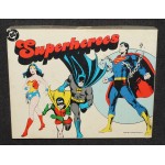 DC Superheroes Activity Box Tempo Books Batman Superman Wonder Woman Joker 1977