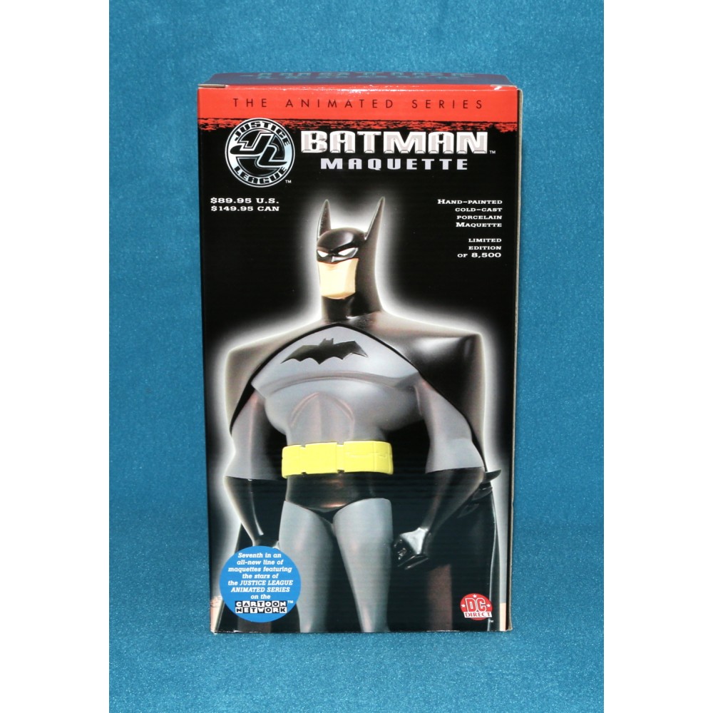 DC Direct Justice League Animated Series Maquette Batman Statue LE 8,500 MIB Sld