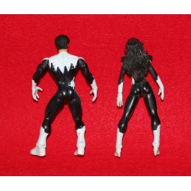 Toybiz Marvel Legends 1999 Alpha Flight Aurora Northstar Set Amazon Exclusive