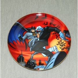 Batman The Animated Series BTAS 1996 Warner Bros Store Exclusive Plate Two-Face