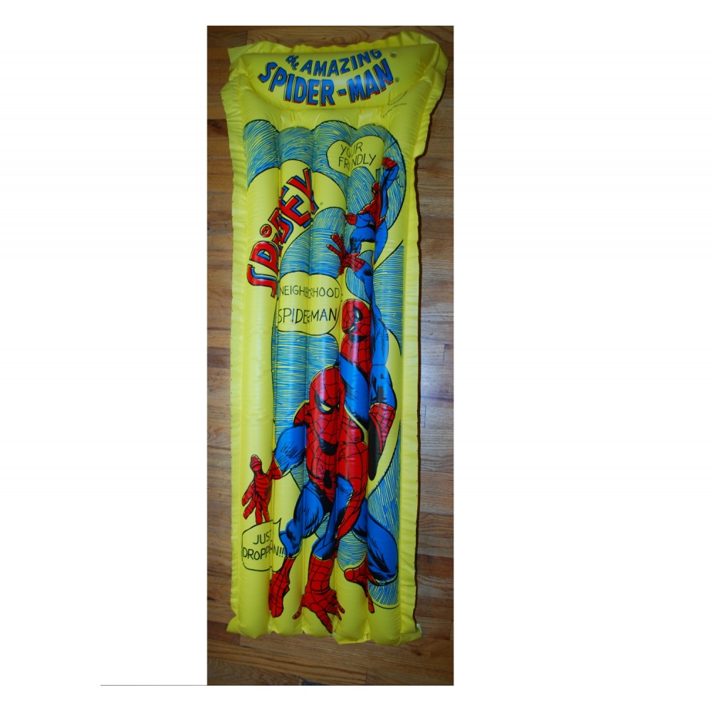 Marvel Super Heroes Spider-man Spiderman 1977 Floatation Device Kid Size Raft