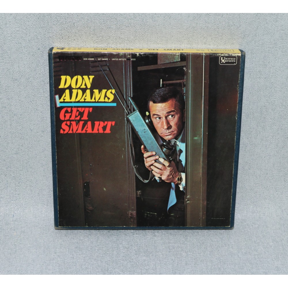 Get Smart Don Adams United Artists UAX 6533 3.75 IPS Reel to Reel Tape