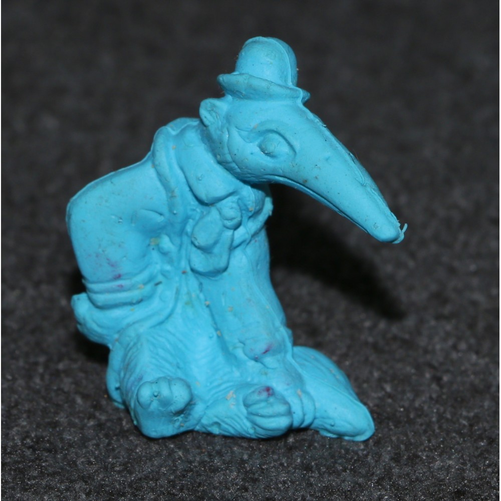 Denier Aardvark Blue Eraser Figure 1960s