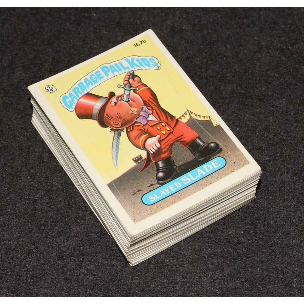 Topps 1985 Garbage Pail Kids GPK Series 5 Trading Cards Stickers Set x80 167-206