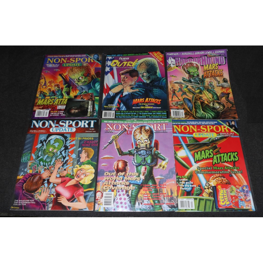 Topps Mars Attacks Non-Sport Update Magazines Trading Cards Lot