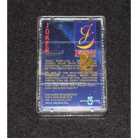 Babylon 5 1998 Jenjai Space Deck Playing Cards LE 10,000 Factory Sealed