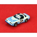 Aurora Ho Slot Car AFX #1010 Turn Ons Blazin Brakes Firebird Trans AM White/Blue