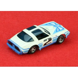 Aurora Ho Slot Car AFX #1010 Turn Ons Blazin Brakes Firebird Trans AM White/Blue