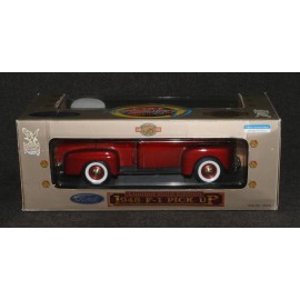 Road Legends 1948 Red Ford F-1 Pickup 50th Anniversary 1:18 Diecast Dark Red