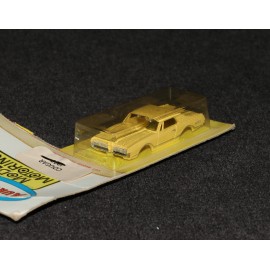 Aurora T-Jet HO Slot Car Thunderjet #1389 Cougar Yellow Blister Header Card MOC