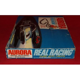 Aurora T-Jet Thunderjet #1991 Slot Car Set 1970 Flame Throwers A