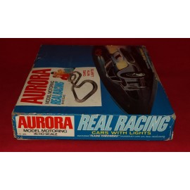 Aurora T-Jet Thunderjet #1991 Slot Car Set 1970 Flame Throwers A