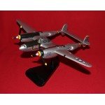 Desktop Model Plane Lockheed Lightning P-38J Putt Putt Maru 17