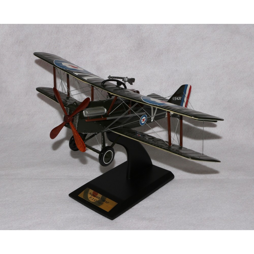 Desktop Model Plane Sopwith RAF F.1 Camel 1/20 1920s 14