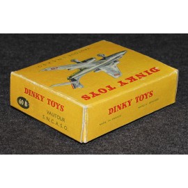 Dinky Toys Airplane French Vautour S.N.C.A.S.O. Fighter #60B Boxed