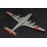 Dinky Toys #62R Airliner Airplane Plane Four Engined Liner Red Trim G-ATPV