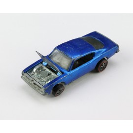 Hot Wheels Redline 1968 Barracuda Dark Blue Dark Interior USA