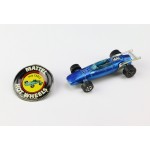 Hot Wheels Redline 1969 Indy Eagle Blue Dark Interior Hong Kong