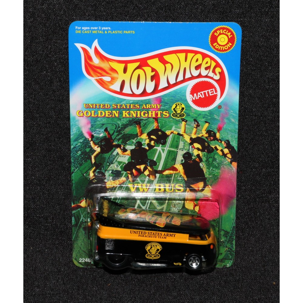 Hot Wheels 1998 United States Army Golden Knights VW Bus Special Edition 22488